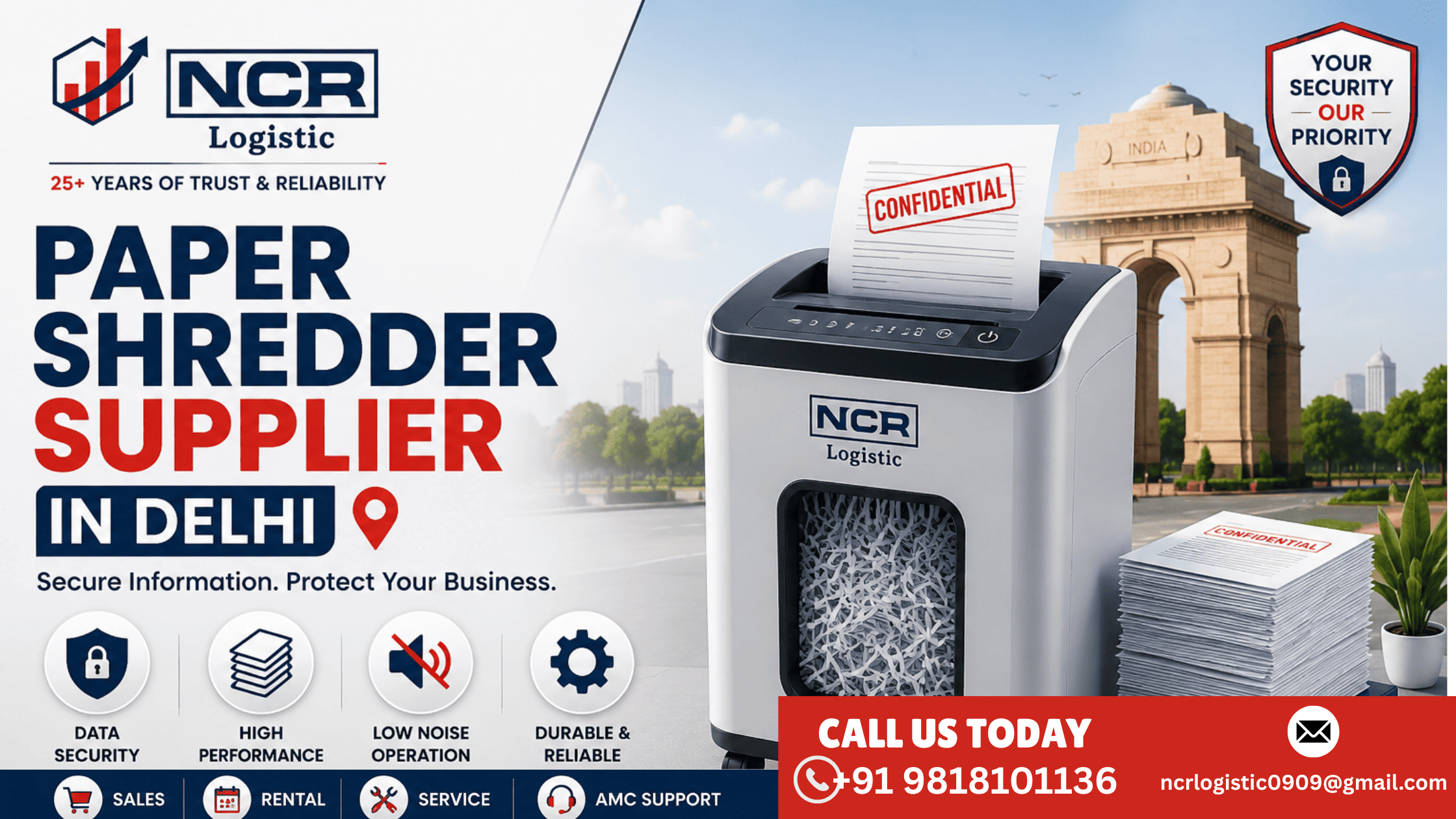 Paper Shredder Supplier in Delhi